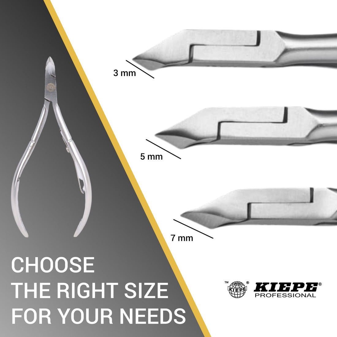 Kiepe - Cuticle Nippers Ultra Sharp Carbon Steel Chrome Plated 0684.10