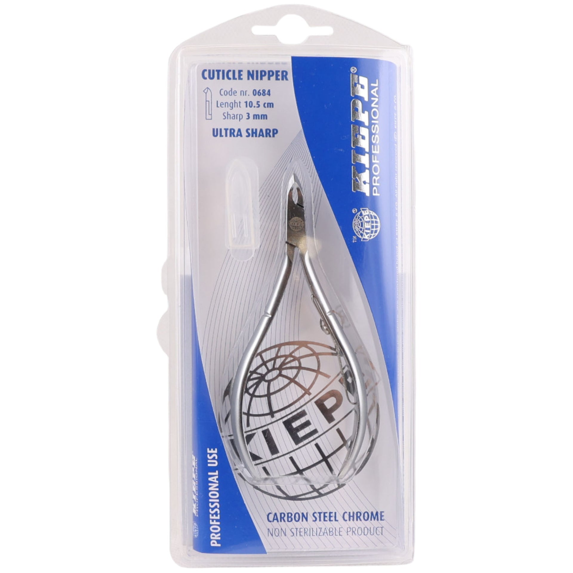 Kiepe - Cuticle Nippers Ultra Sharp Carbon Steel Chrome Plated