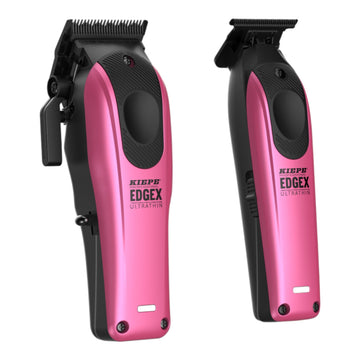 Kiepe - Professional Edge X Ultrathin Clipper & Trimmer Set - Metallic Pink