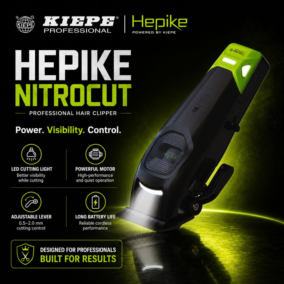 Kiepe - Hepike Nitrocut Hair Clipper 6371